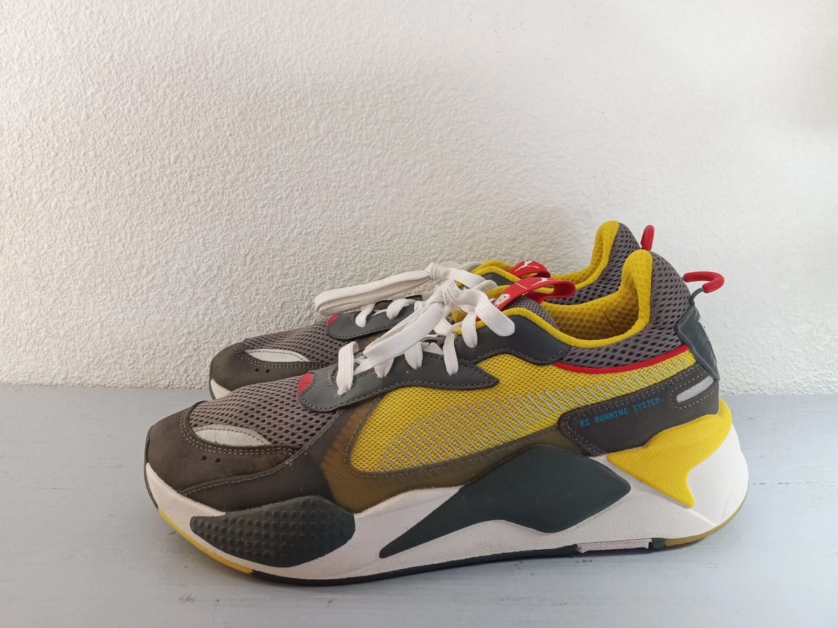 RS-X TRANSFORMERS SHOES BUMBLEBEE YELLOW GRAY SNEAKERS MEN Sz 10.5 | eBay