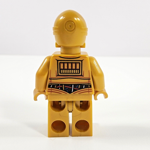 Lego Star Wars C-3PO Minifigure Colorful Wires Printed Legs sw0700 - 第 2/2 張圖片