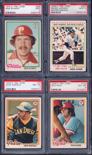 PSA 9 1978 OPC O-pee-chee Topps #180 Andre Dawson Montreal Expos CANADIAN ROOKIE - Picture 9 of 13