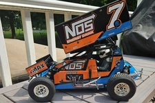 Sunshine Tyler Courtney Themed Losi 22 Sprint Car Remote Control Car Wrap With G