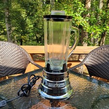 🔥Vntg Waring Blender Model 34BL87 Chrome 5 Cup 40oz 2-Speed Commercial Grade🔥