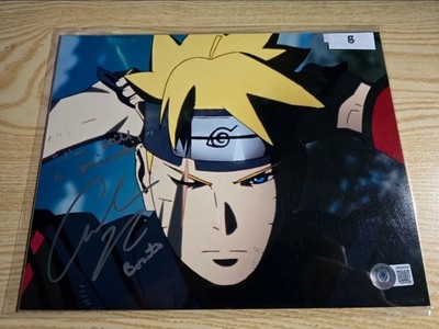Amanda Miller Autogramm signed Boruto, Naruto 8x10 Foto Beckett COA, B