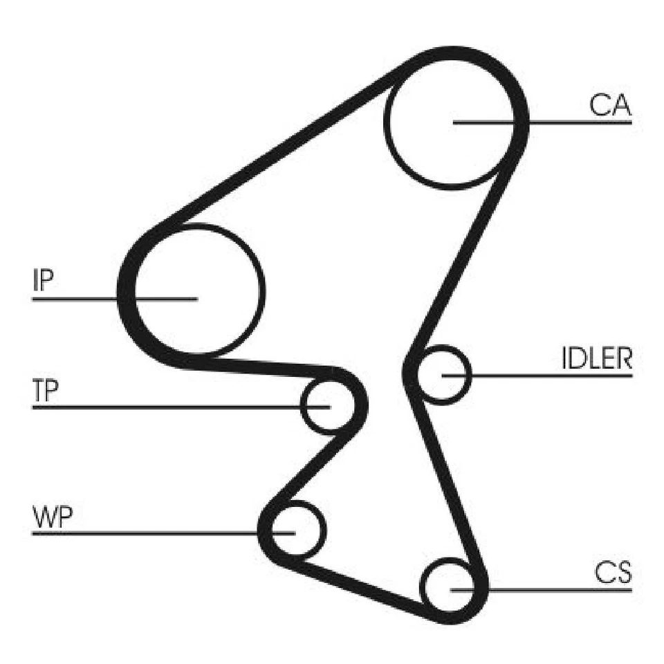 Zahnriemen-Satz für Ford Tourneo Transit | 697611 - Bild 2 von 4