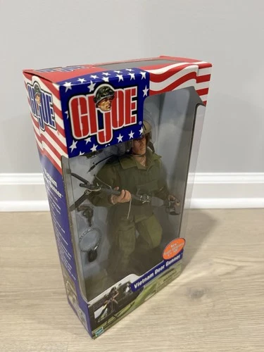 Vintage GI Joe Vietnam Door Gunner 12” Figure Hasbro