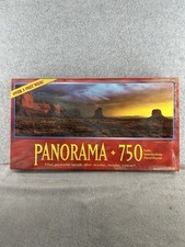 1994 Panorama 750 Piece Jigsaw Puzzle Monument Valley Arizona 13" x 39" - SEALED