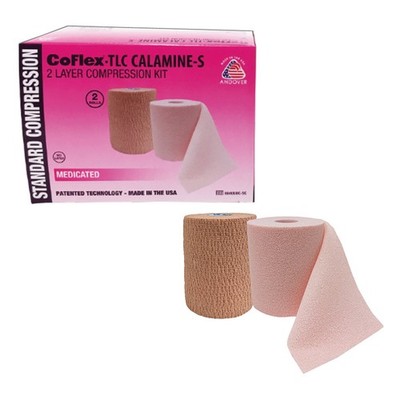 Coflex Tlc Calamine Standard Compression, 4''_Each