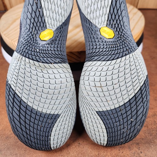 Merrell Vapor Glove Shoes Womens Size 7.5 Black Blue Vibram Minimalist Running - Picture 7 of 10