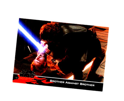 MERLIN 1997 EMPIRE STRIKES BACK TRILOGY TRADING CARD:#62 BROTHER AGAINST BROTHER