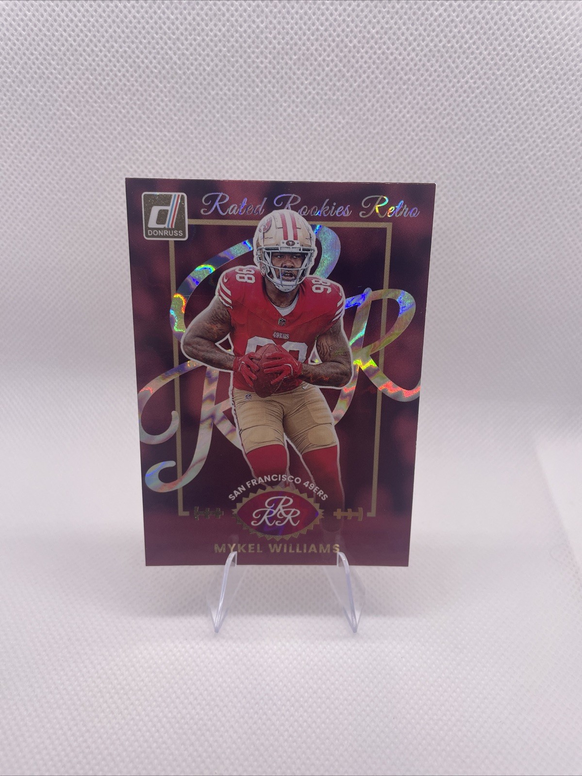 2025 Panini Donruss Rated Rookie Retro Mykel Williams RC