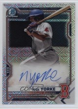 2021 Bowman Chrome Mega Box Chrome Mojo Nick Yorke #BCMA-NY Auto