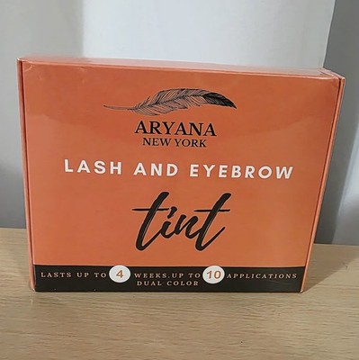 ARYANA New York Lash & Eyebrow Tint with Dual Color. Up to 10 Applications. NEW!