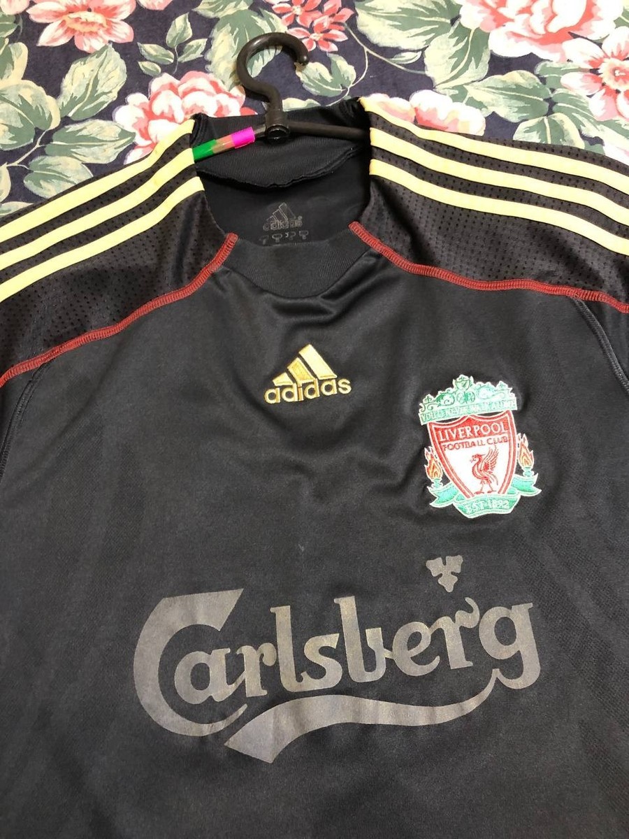 LIVERPOOL 2009 Men FOOTBALL SHIRT JERSEY Black M | eBay