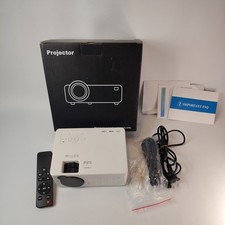 DR.J PT-06 Portable 1080p WiFi Movie Projector for up to 170 inch Screen