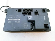 06-09 MERCEDES E350 FRONT LEFT DOOR CONTROL MODULE UNIT 2118701126 BROKEN TAB 
