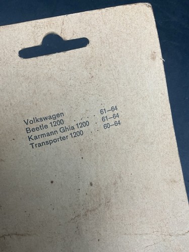 NEW OLD STOCK BOSCH 1961-64 VW VOLKSWAGEN IGNITION KIT IK 9 POINT & CONDENSOR - Picture 5 of 6