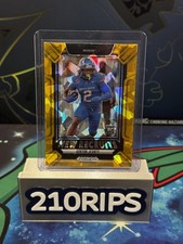 2025 Prizm Draft Picks New Recruits Insert Gold Cracked Ice Ashton Jeanty