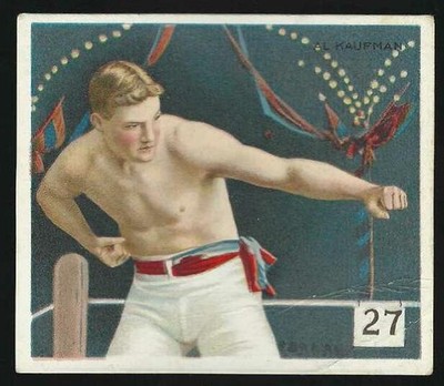 1910 T218 Al Kaufman Champion Athletes & Prize Fighters condition Good