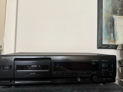 Kenwood KX-3060 Tapedeck Stereo Kassettendeck Cassette Hifi Dolby B/C Schwarz H - Bild 1 von 4