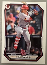 2026 Bowman Chrome JJ Wetherholt Prospects #BP-115 CARDINALS
