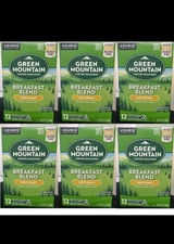 6x Green Mountain Coffee Breakfast Blend Light Roast Keurig 72K-Cup, exp 01/2027