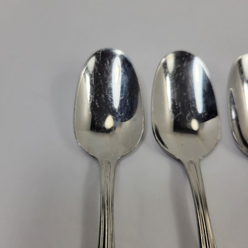 Oneida Alexandria Set 6 Cucchiaini Posate Acciaio Inox Lucido 18/0 Fuori Produzione - Foto 4 di 8