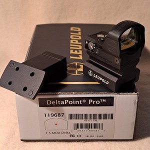 実物 delta point pro 実物 delta point pro Leupold DeltaPoint Pro Reflex Red Dot