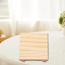 Wooden Tabletop Display Stand Vanity Tray Pedestal Stand