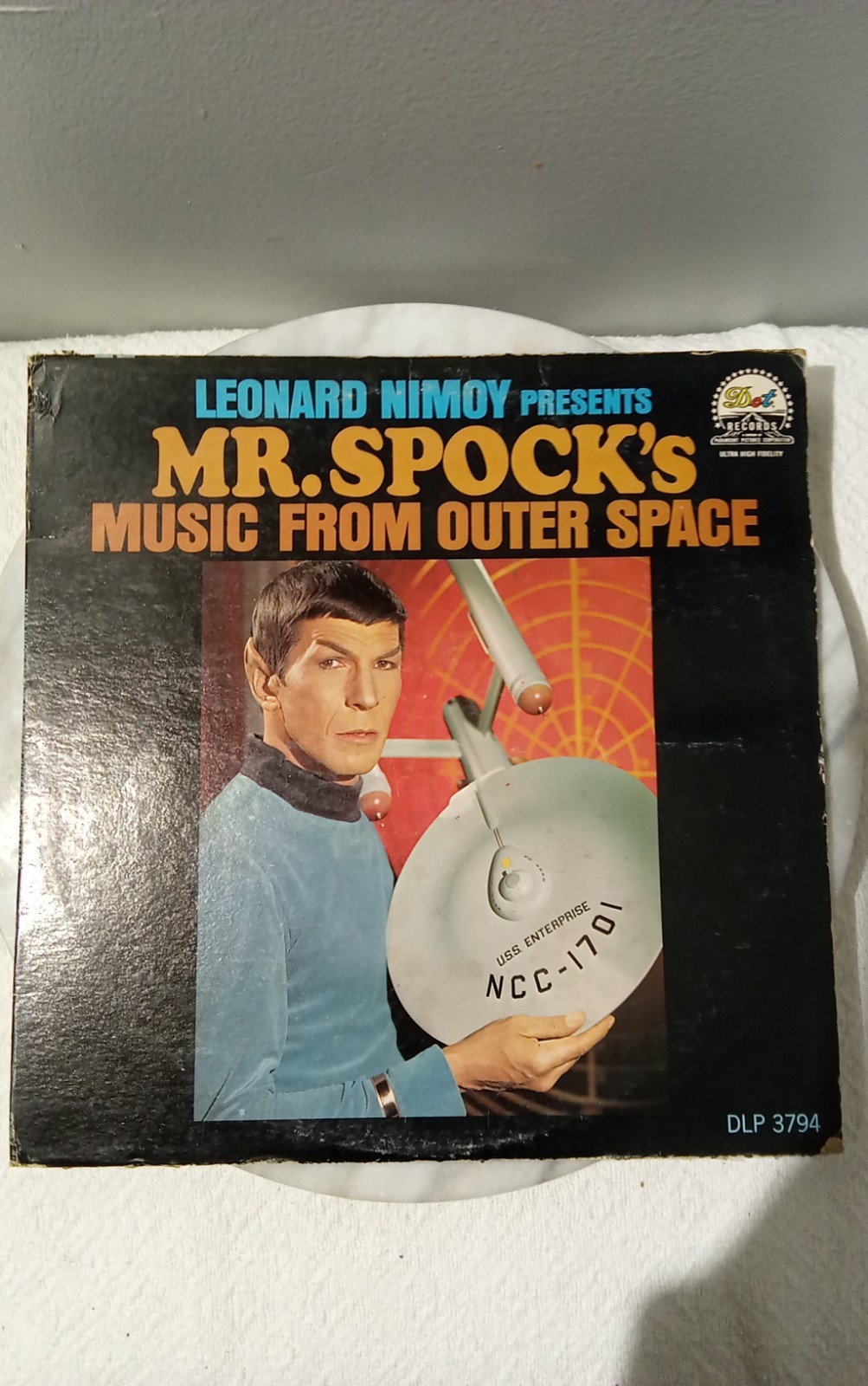 Mr. Spock's Music from Outer Space LP Record Dot Records DLP 3794 Original Press