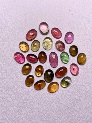 Classic!!!! Natural Tourmaline Gemstones, Smooth Polish Oval Shape 5x9 to 5x6.50