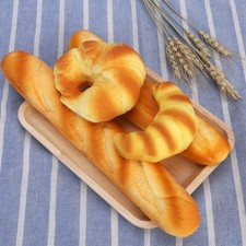 4Pcs Fake Food Artificial Fake Bread Food Model Ornament Photography Props
