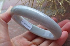 Certified Natural Myanmar Burma Grade A JADE Jadeite Circle Bangle Bracelet 58mm