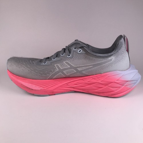 Zapatillas deportivas ASICS para mujer Novablast 4 1012B703 grises talla 9,5 EEEE - Imagen 2 de 12