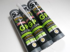 Image of SiroFlex GP Silicone Clear X3 310ML Tubes UK Seller (1S)