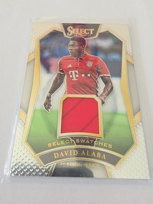 David Alaba FC Bayern Panini Select Soccer Swatch Patch 041/199 SS-DAL