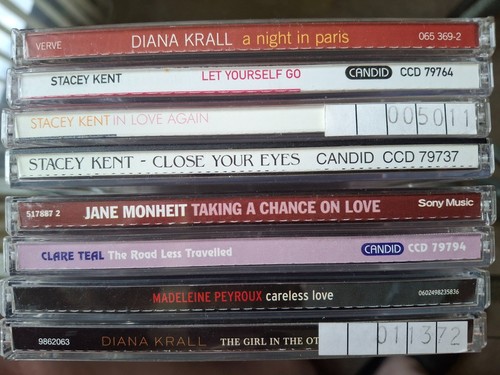 JAZZ JOB LOT. 8 CDS. DIANA KRALL, STACEY KENT, JANE MONHEIT, CLARE TEAL - Picture 2 of 2