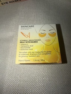 LA Splash Cosmetics  Vitamin C Brightening Jelly Eye Masks 15 Total Pair