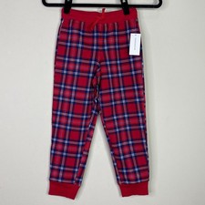 New Charter Club Children's Plaid Jogger Pants Kids Size 4-5 Youth