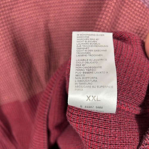 Paul Smith Pullover Herren Gr. 2XL rot Waffelstrick dick schwer Pulli Sweater - Bild 6 von 11