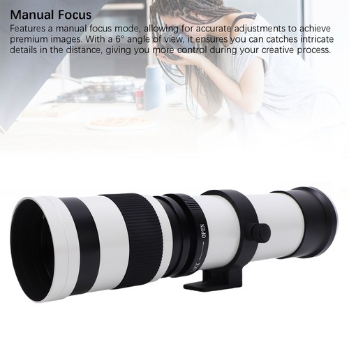 Mirrorless Camera Telephoto Lens Camera Telephoto Lens 420 To 800mm Manual Focus - Picture 19 of 24