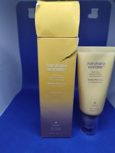 haruharu wonder Black Rice Moisture Airyfit Daily Sunscreen SPF50+PA++++ 50 ml W - Bild 2 von 5