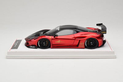 REMC003 Ferrari 458 Liberty Walk LB-Silhouette WORKS GT Candy Red IVY 1/18
