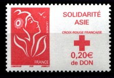France 2005 • Sc# B708 Iv# 3745 • (€1.49) Asian tsunami aid • NEUF ** (SU-8605)