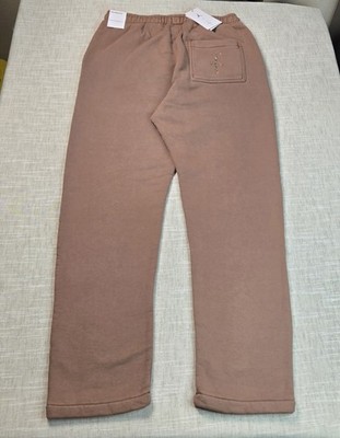 Nike Air Jordan x Cactus Jack Jogger Pants Large Mens Brown Fleece
