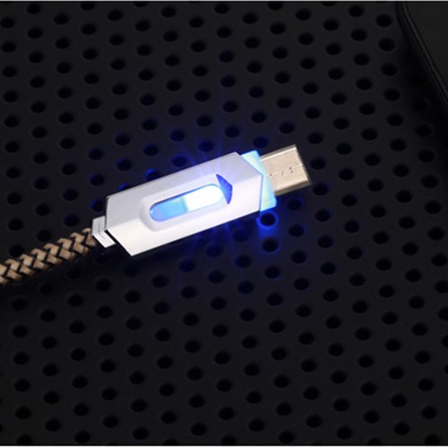 Fast Charging Data Cable Phone Micro USB Charger Light Indicator - 第 11/12 張圖片
