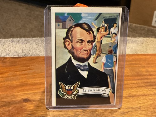 1956 Topps US Presidents Set-Break # 19 Abraham Lincoln NMT - Bild 1 von 3