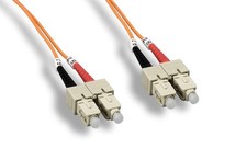 SC-SC FIBER OPTIC 2Meter 62.5 125UM Duplex Multimode