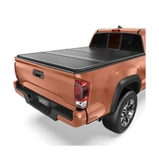 LEDKINGDOMUS Hard Tri-fold Truck Bed Tonneau Cover Fit for Toyota Tacoma 2016...