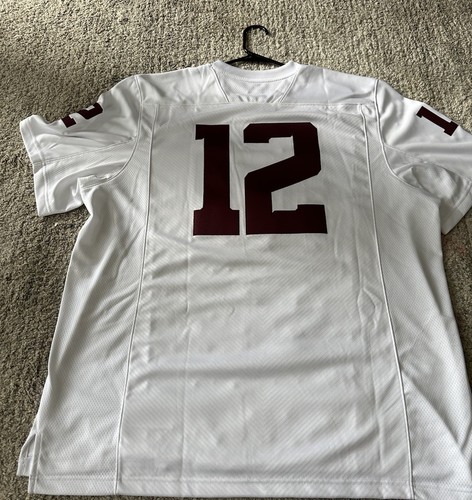 Adidas Texas A&M 12th Man White Football Jersey Size XL - Picture 2 of 3