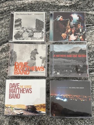 Dave Mathews Band Live Concert CD Lot Of 6: Gorge, Red Rocks, Central Park +++
