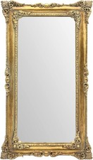 Gold Vintage Mirror 8x14 Inch Antique Ornate Decorative Mirror For Desk Wall